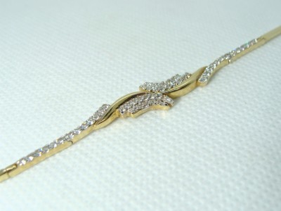 Złota bransoletka NON0201 2