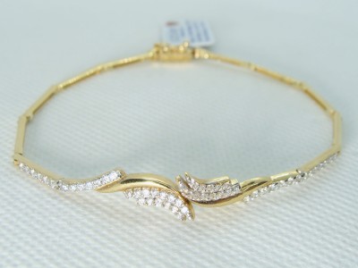 Złota bransoletka NON0201