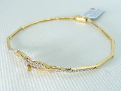 Złota bransoletka NON0201 1